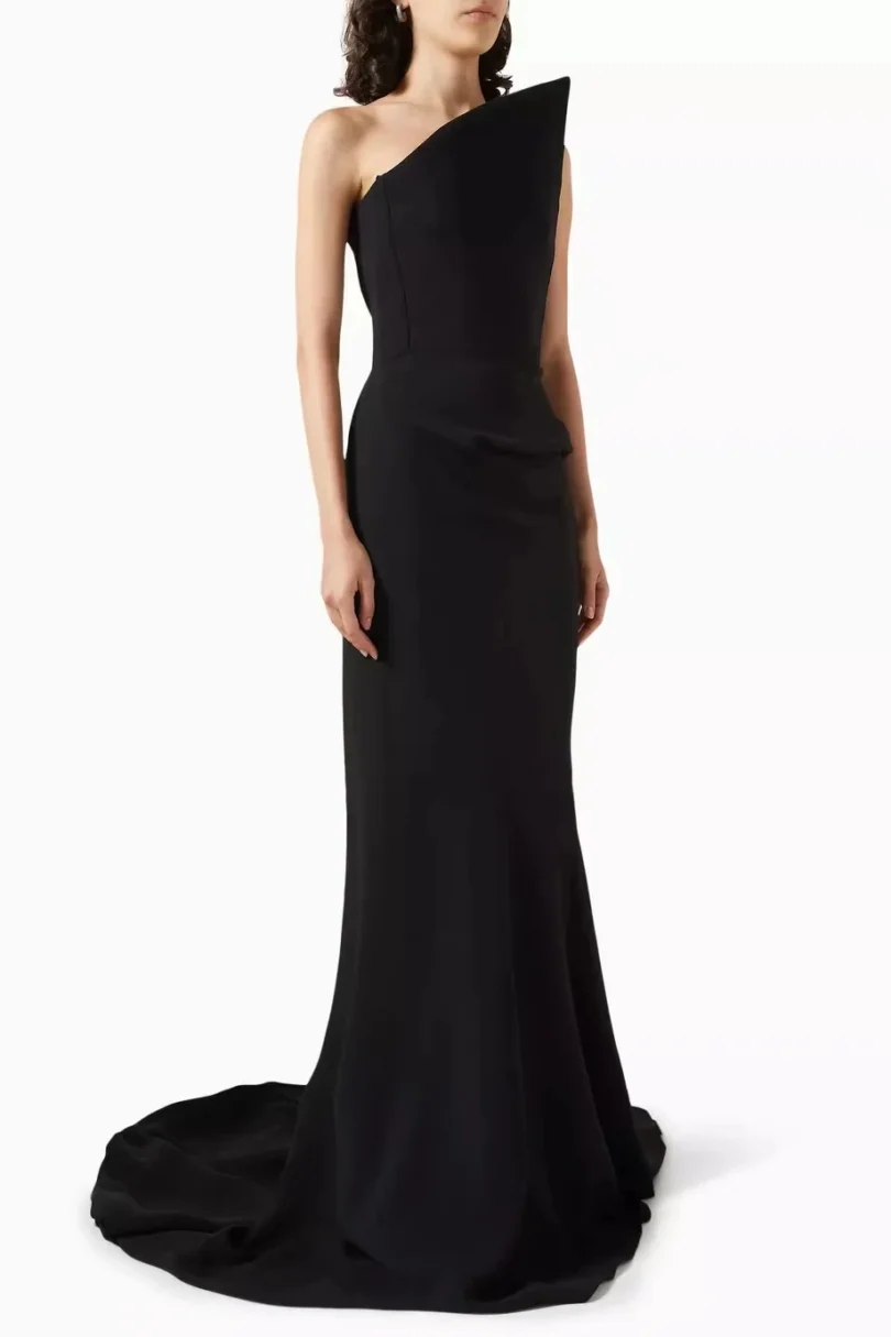 VENUS White Saudi Arabia Women Prom Dresses A line Evening Dresses Beaded Ruffle One Shoulder Formal Occasion Evening Party Gown - Image 2